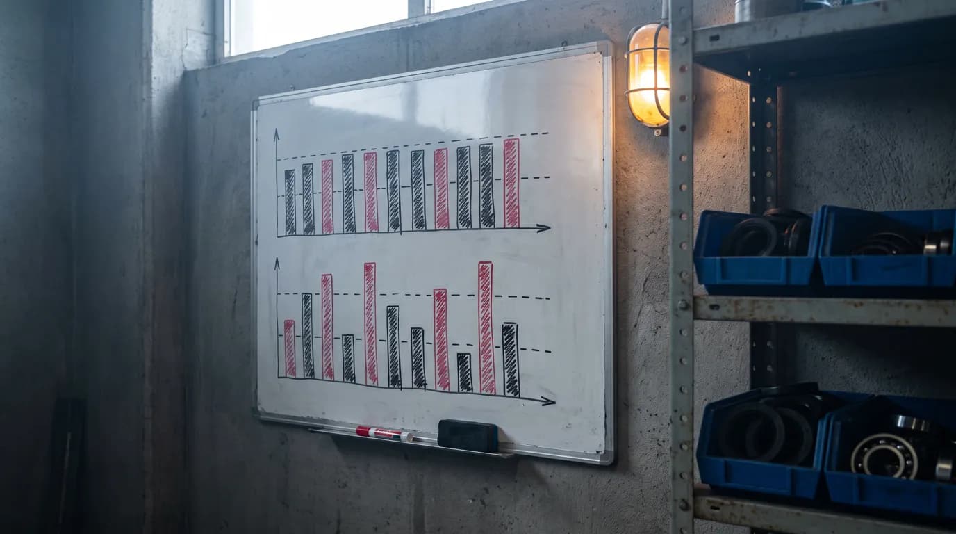 XYZ-Analyse berechnen: Wie gleichmäßig ein Artikel abgeht und was die ABC-XYZ-Matrix für die Bestellung heißt